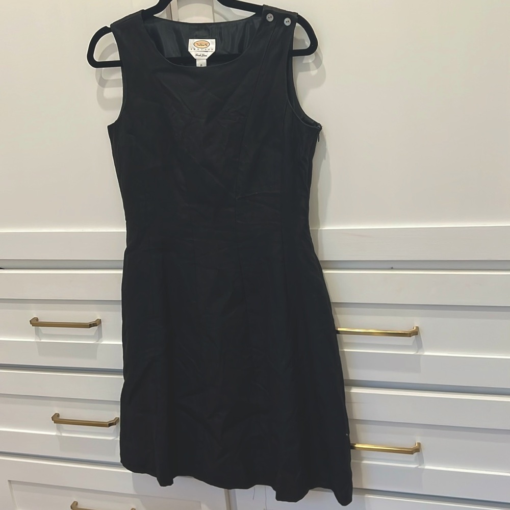 Talbot Irish Linen size 10 black dress